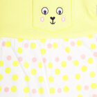 Infants Cotton Frock, Yellow, small image number null