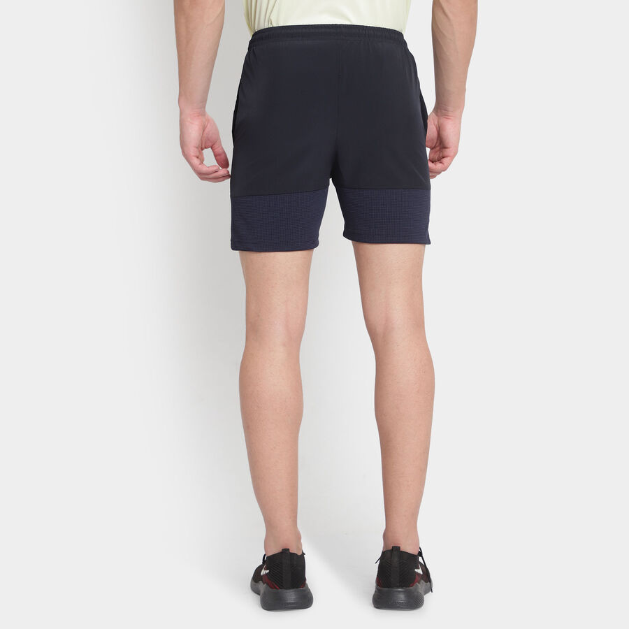Cut & Sew Regular Length Bermuda, Navy Blue, large image number null