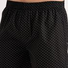 Men's Cotton Boxers, Black, small image number null