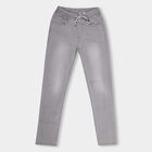 Boys' Basic Jeans, Light Grey, small image number null
