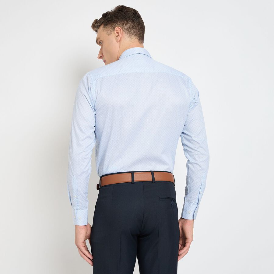 Men's Cotton Formal Shirt, हल्का नीला, large image number null