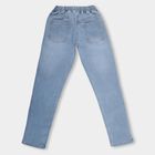 Boys' Light Blue Slim Fit Basic Wash Jeans, Light Blue, small image number null