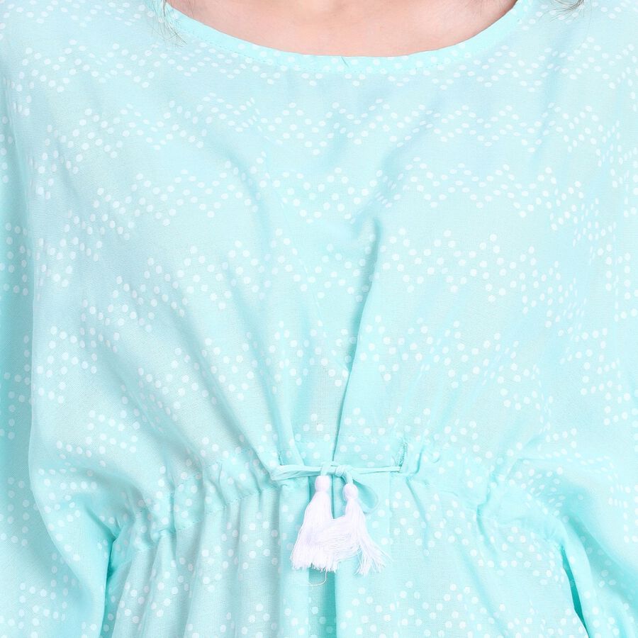 Ladies' Nighty, हल्का हरा, large image number null