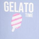 Girls' 100% Cotton T-Shirt, Light Blue, small image number null