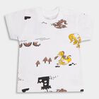 Infants' 100% Cotton T-Shirt, Beige, small image number null