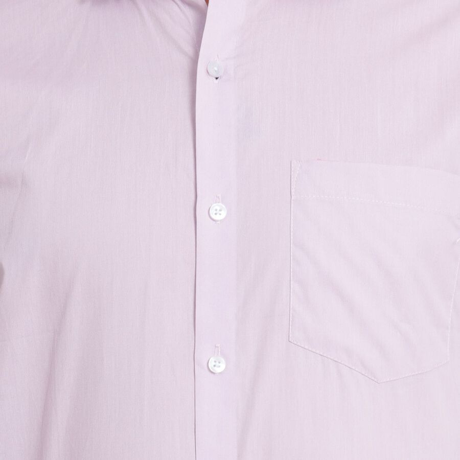 Men's 100% Cotton Formal Shirt, Lilac, large image number null