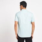 Cotton Solid Casual Shirt, Aqua, small image number null