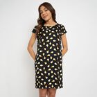 Ladies' Nighty, काला, small image number null
