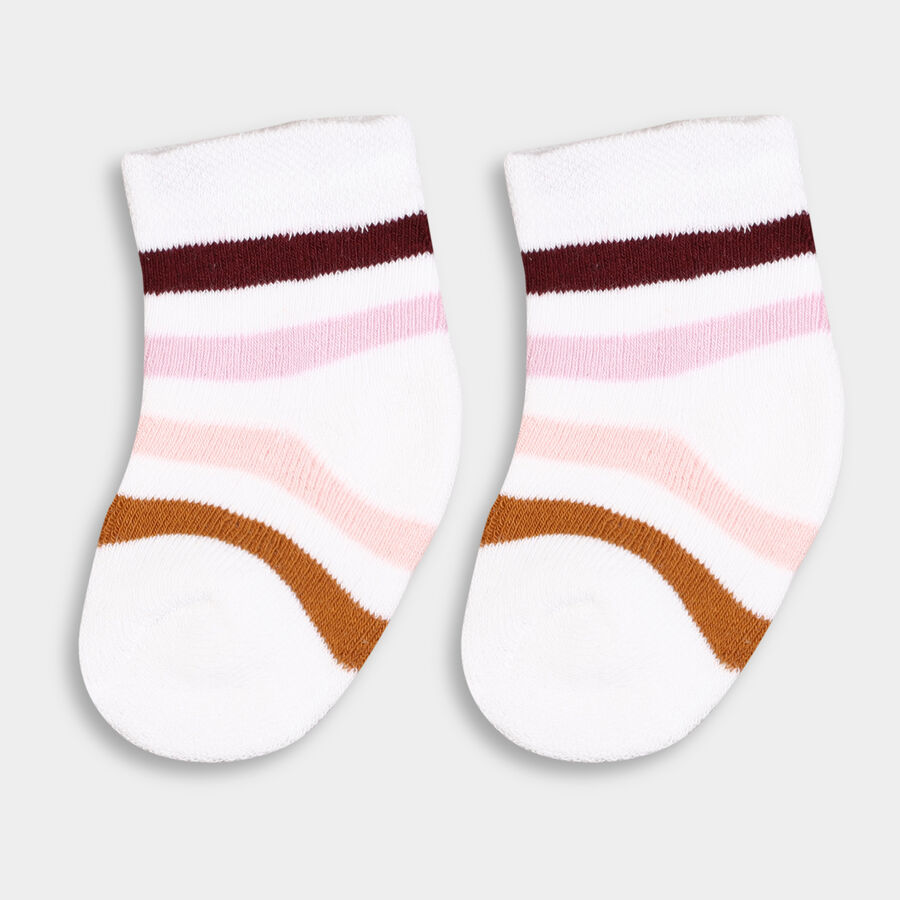 Infant's Socks (Pack of 2), Pink, large image number null