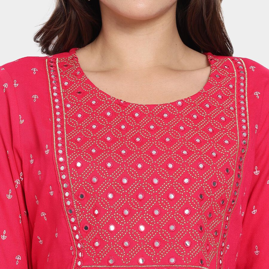 Ladies' Kurti, Fuchsia, large image number null