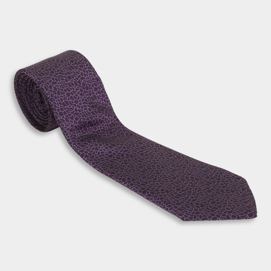 Men's Tie , बैंगनी, large image number null