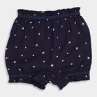 Girl's Cotton All Over Printed Regular Navy Blue Bloomer, Navy Blue, small image number null