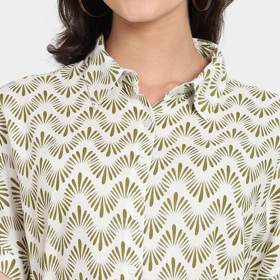 Ladies' Dress , हल्का हरा, large image number null