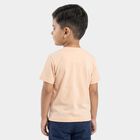 Boys' Half Sleeves T-Shirt, नारंगी, small