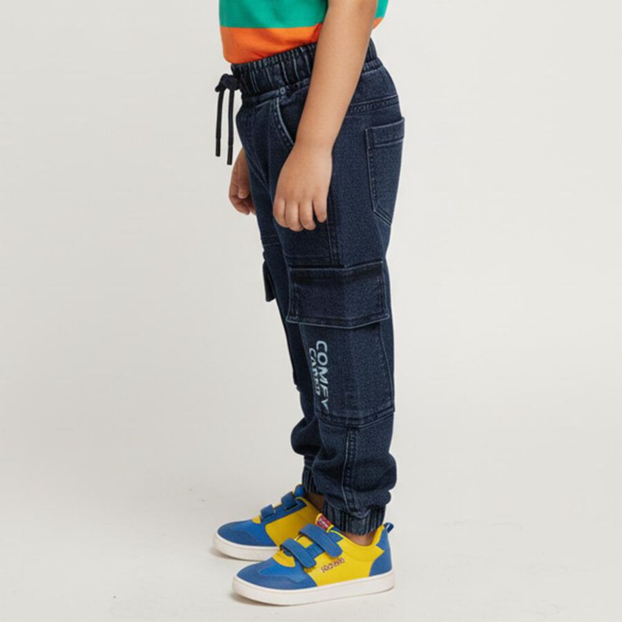 Boys' Jeans, मध्यम नीला, large image number null
