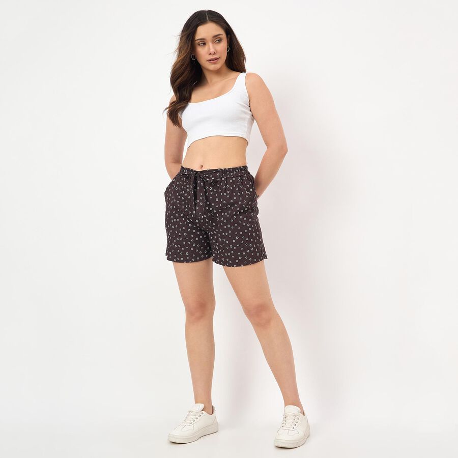 Ladies' Shorts, Brown, large