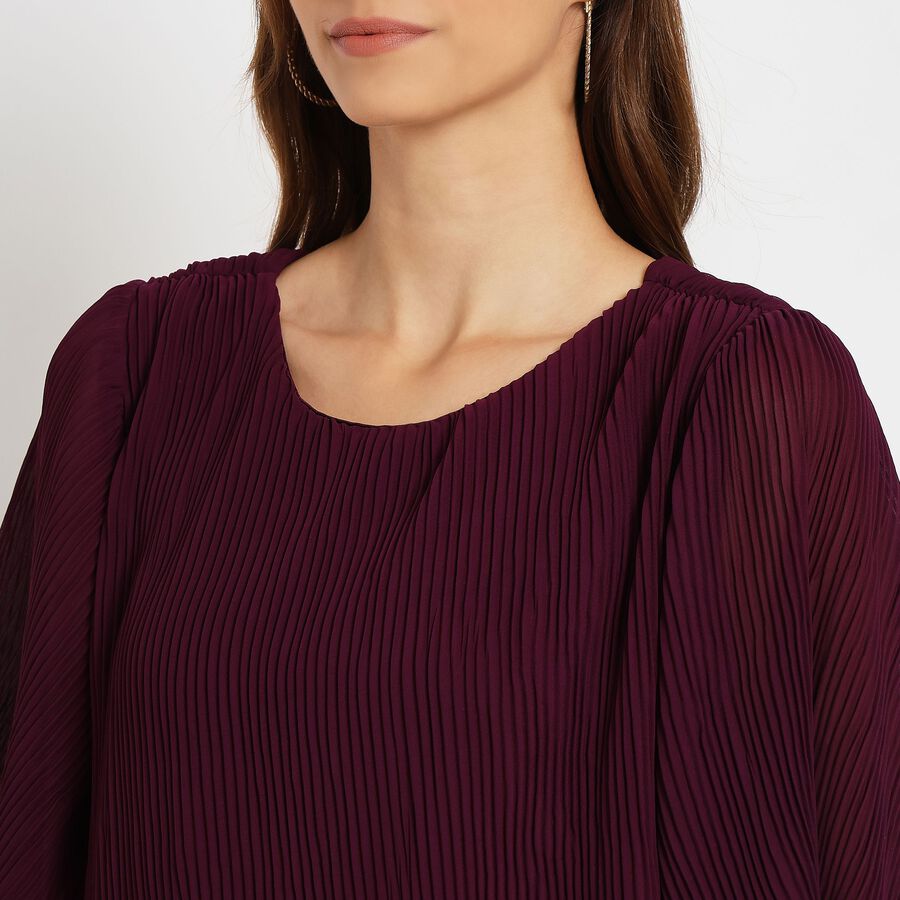 Ladies' Top , बैंगनी, large image number null
