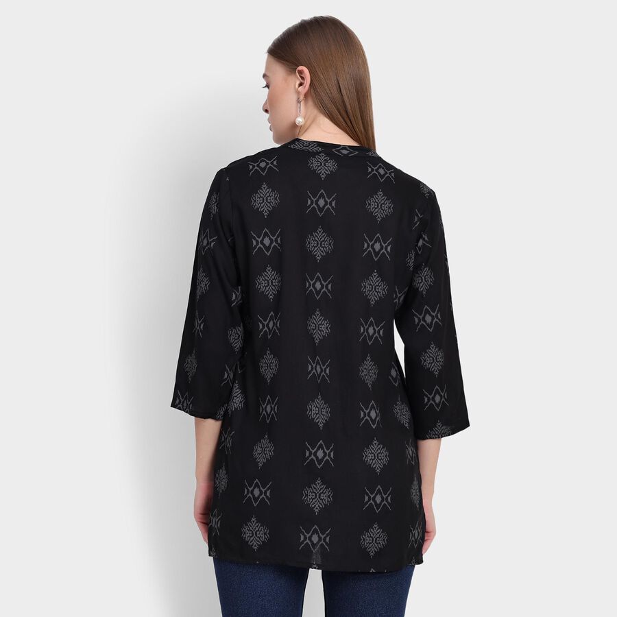Ladies' Kurti, Black, large image number null