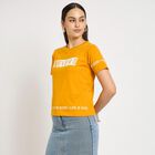 Ladies' Round Neck T-Shirt, Mustard, small image number null