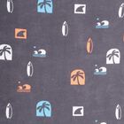Boys' 100% Cotton Woven Baba Suit, Charcoal, small image number null