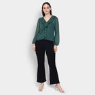 Ladies' Shirt , गहरा हरा, small