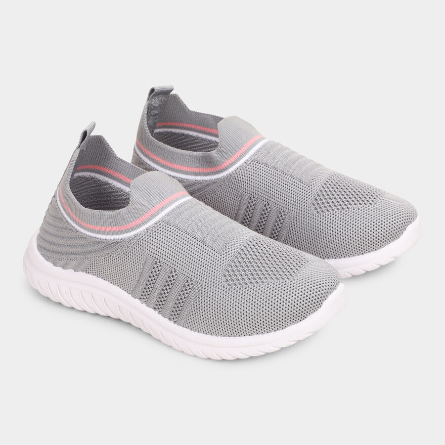 Kids' Shoes, Grey, large image number null