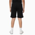Boys Cotton Blend Bermuda Shorts, काला, small