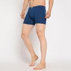 Men's 100% Cotton Trunks , Royal Blue, small