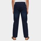 Boys' Dark Navy Regular Fit Elastic Waist Jeans, Dark Blue, small image number null