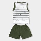 Infant Boys' 100% Cotton Baba Suit , Olive, small image number null