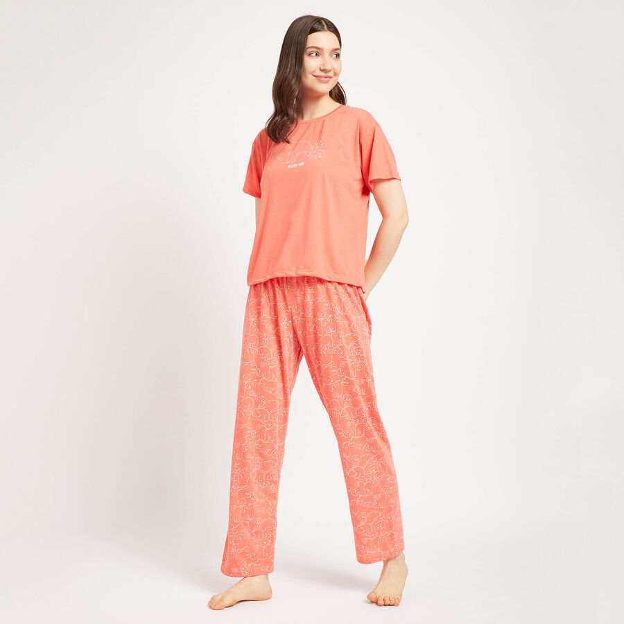 Night Suit, Coral, large image number null