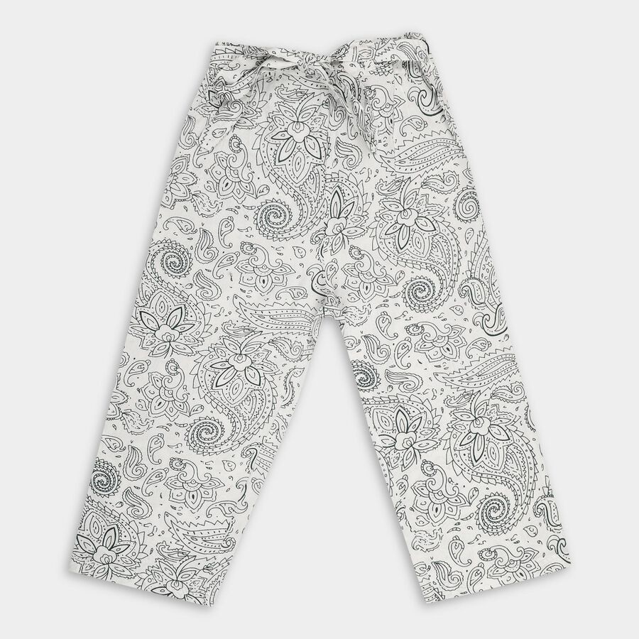 Girls' Capris, Mid Blue, large image number null