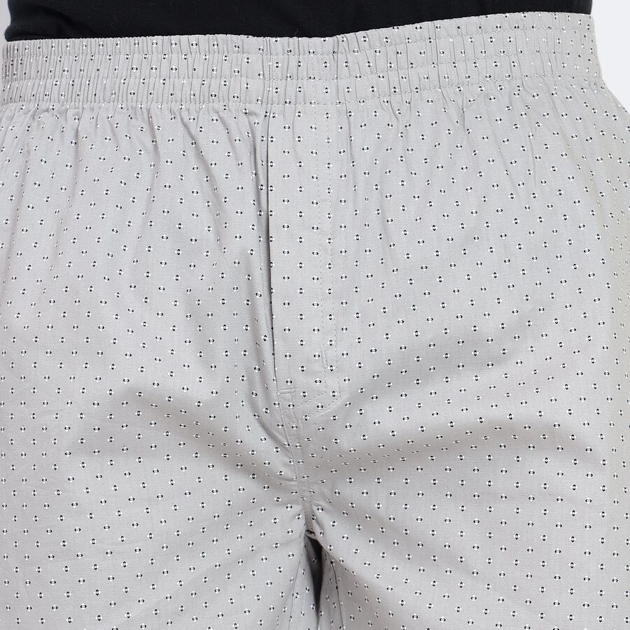 Men's 100% Cotton Boxers , हल्का ग्रे, large image number null