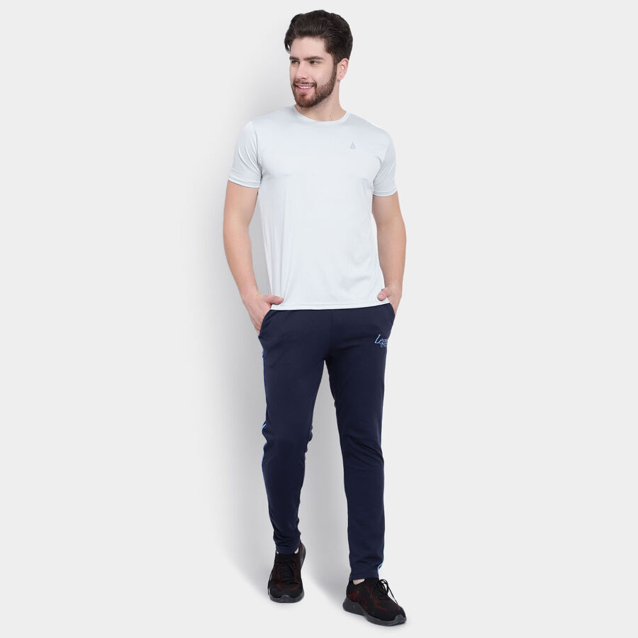 Solid Track Pants, नेवी ब्लू, large image number null