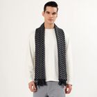 Men's Muffler, काला, small image number null