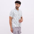 Men's Light Green Cotton Classic Collar Casual Shirt, Light Green, small image number null