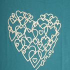Girls' T-Shirt , गहरा हरा, small image number null