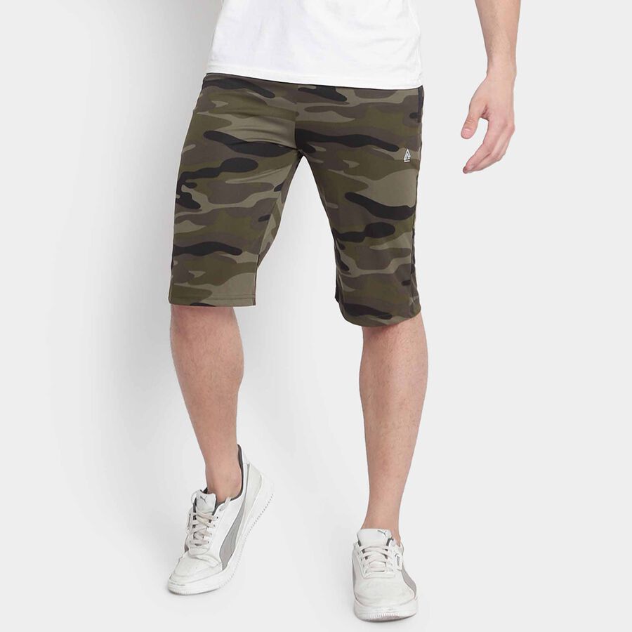 Printed Jamaican, Olive, large image number null