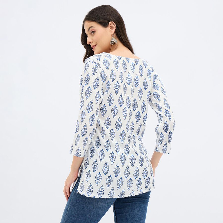Ladies'Kurti, रॉयल ब्लू, large image number null