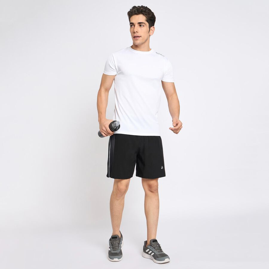 Men's Bermudas, काला, large