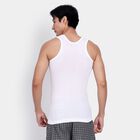 Men's 100% Cotton Vest, White, small image number null