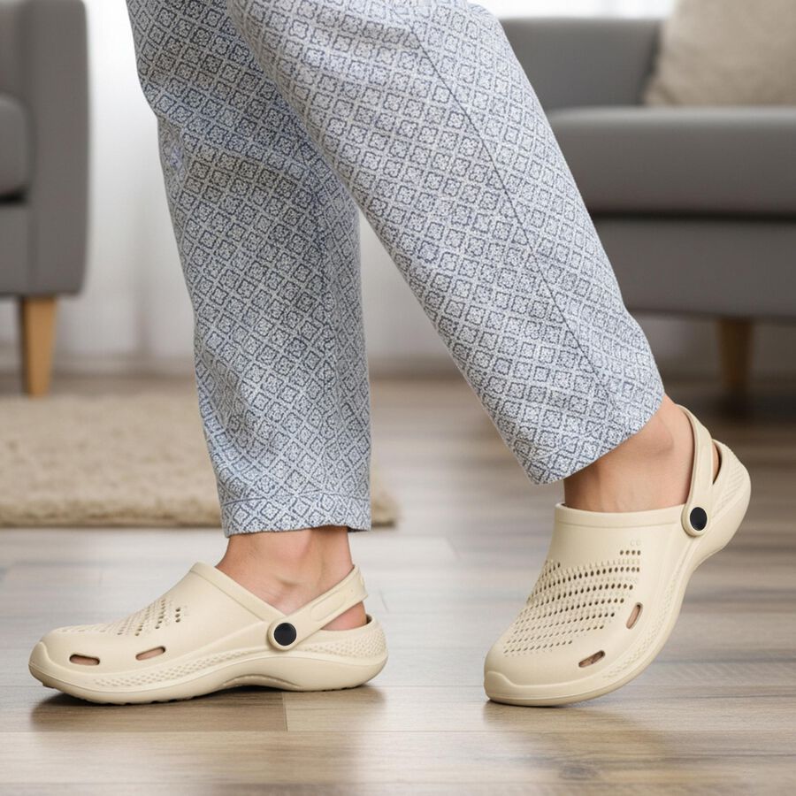 Men's Slipper, Beige, large