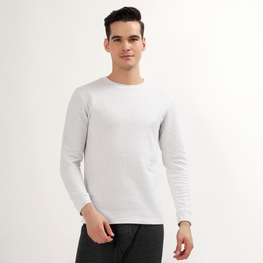 Men's Thermal Upper, मिश्रित हल्का ग्रे, large image number null