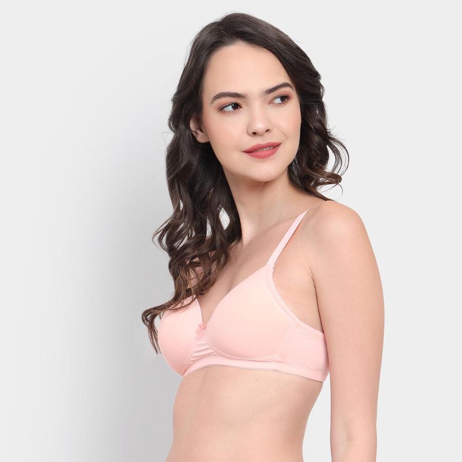 Solid Bra, पीच, large image number null
