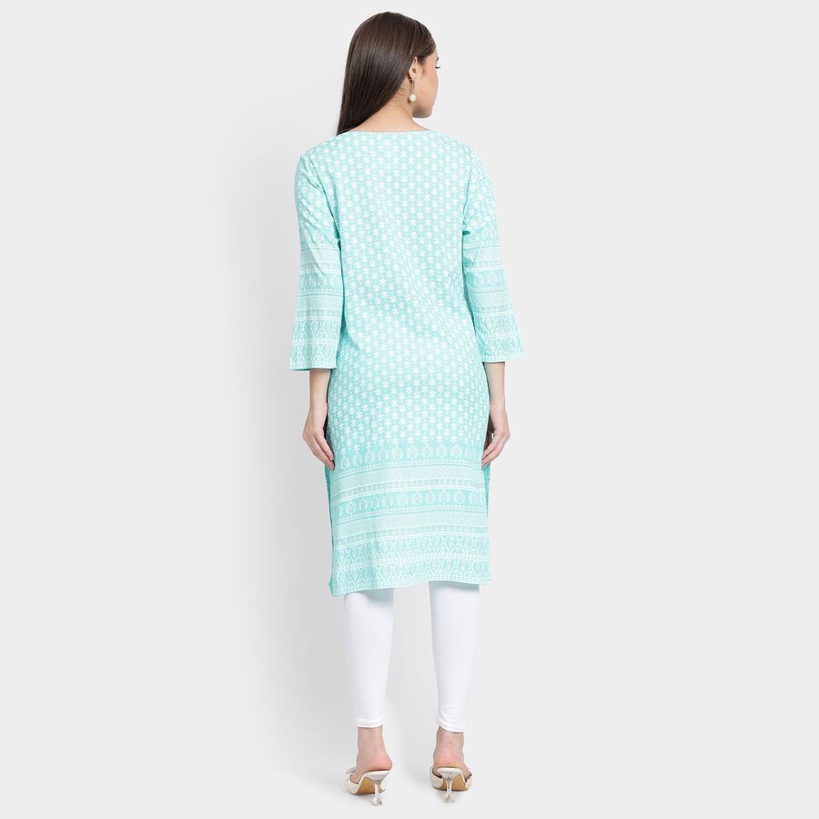Ladies' Kurta, एक्वा, large image number null