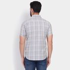 Men's Casual Shirt, Light Grey, small
