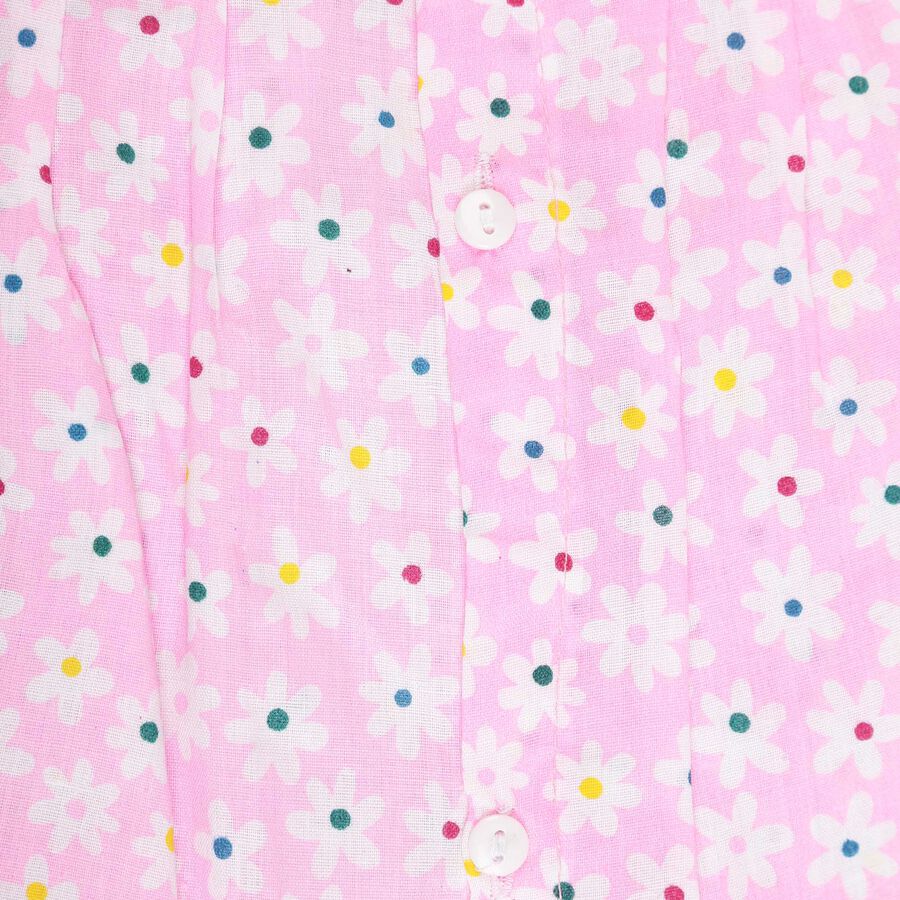 Infants Printed Shirt, Pink, large image number null