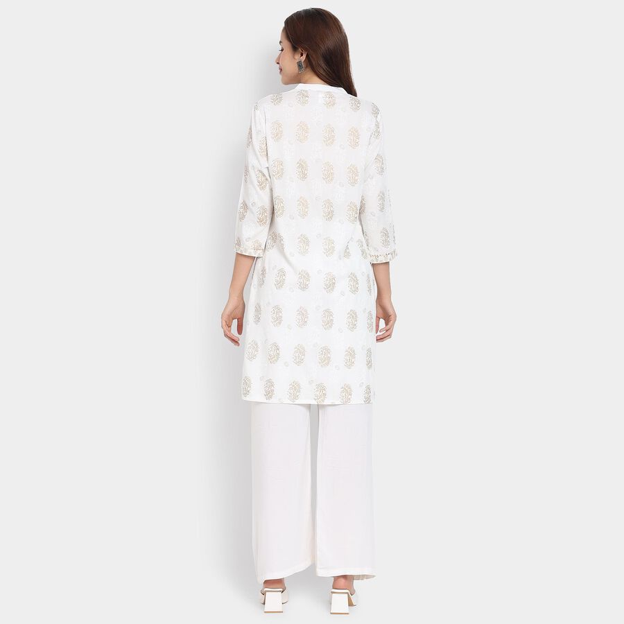 Ladies' Kurta, White, large image number null