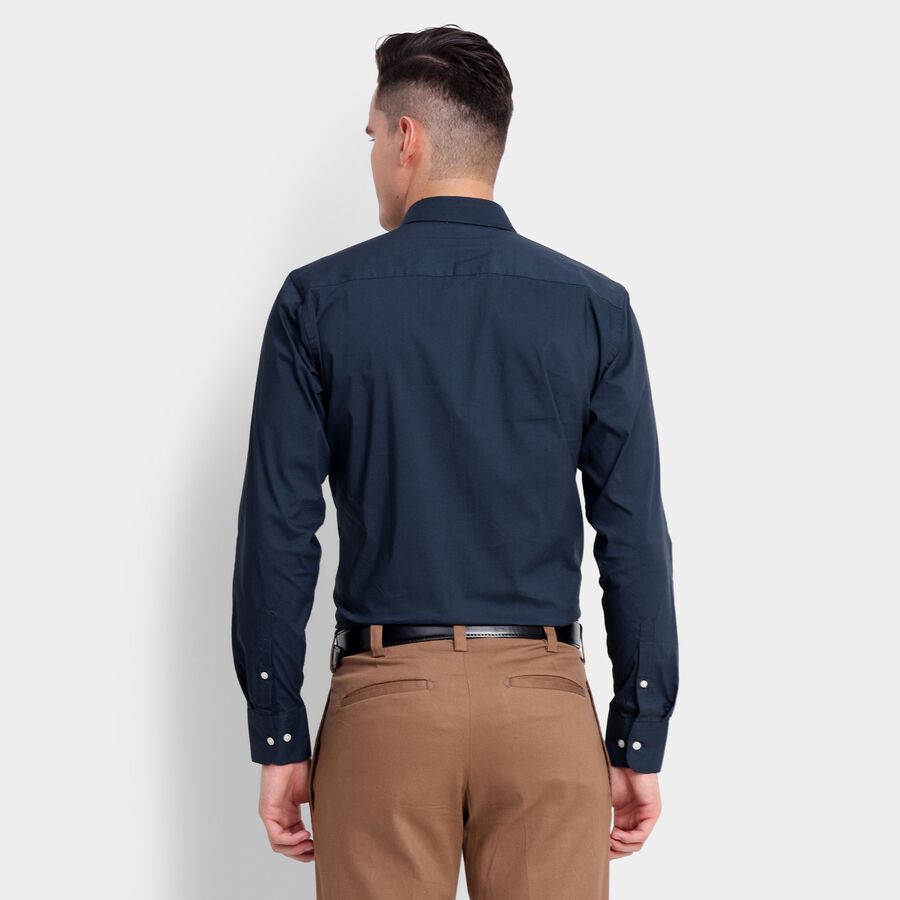 Men's Formal Shirt , Teal Blue, large image number null
