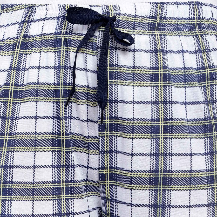 All Over Print Full Length Pyjama, White, large image number null